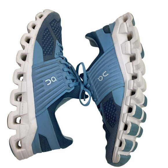 On Cloud Cloudswift Helion Womens 8 Sneakers Running Athletic Shoes Blue - Picture 6 of 14